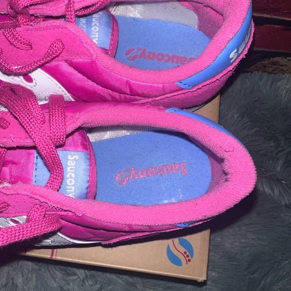 SAUCONY JAZZ ORIGINAL MAGENTA SIZE 6 shoes sneakers girls - Picture 4 of 6